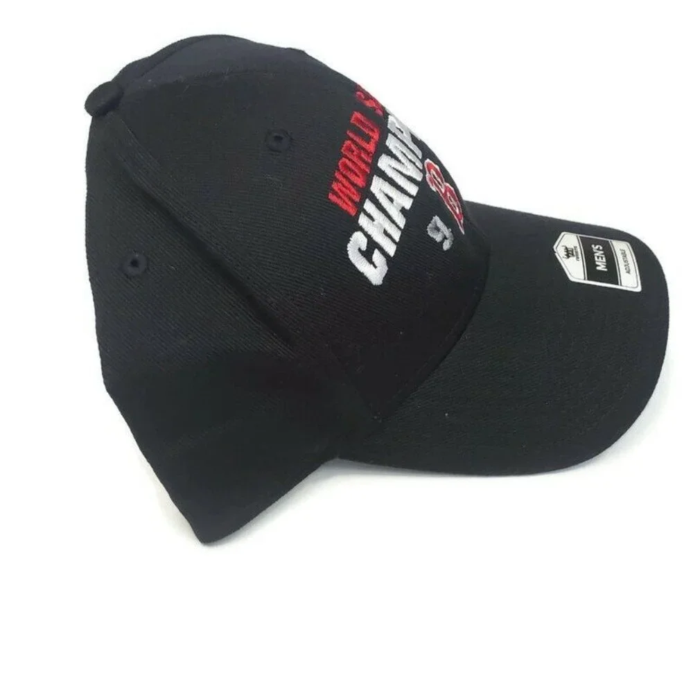 MLB Boston Red Sox Mens Adjustable Cap Hat Fan Favorite World Series Champs 9X